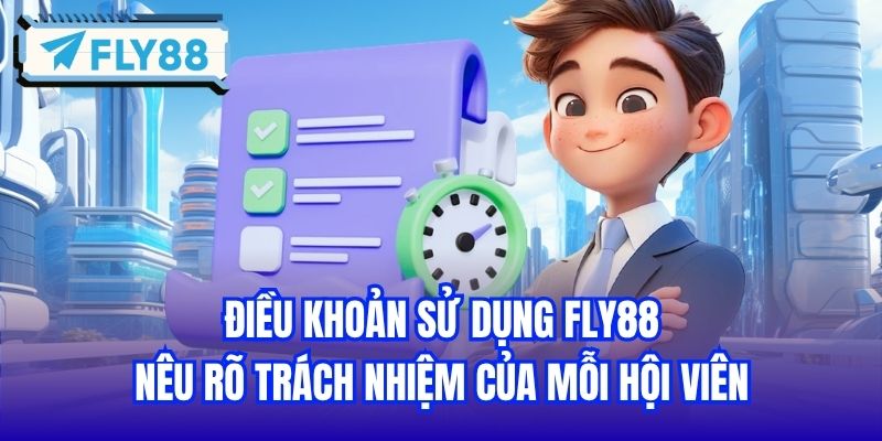 Điều khoản sử dụng FLY88 nêu rõ trách nhiệm của mỗi hội viên