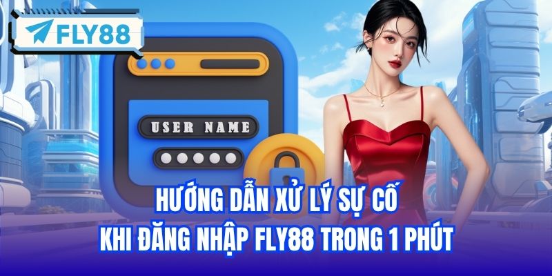 Hướng dẫn xử lý sự cố khi đăng nhập FLY88 trong 1 phút