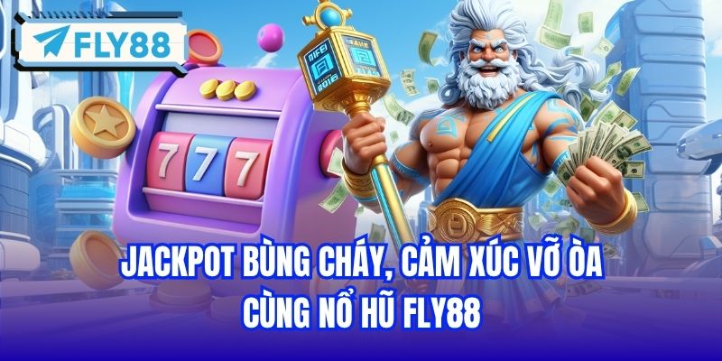 Jackpot bùng cháy, cảm xúc vỡ òa cùng Nổ hũ FLY88
