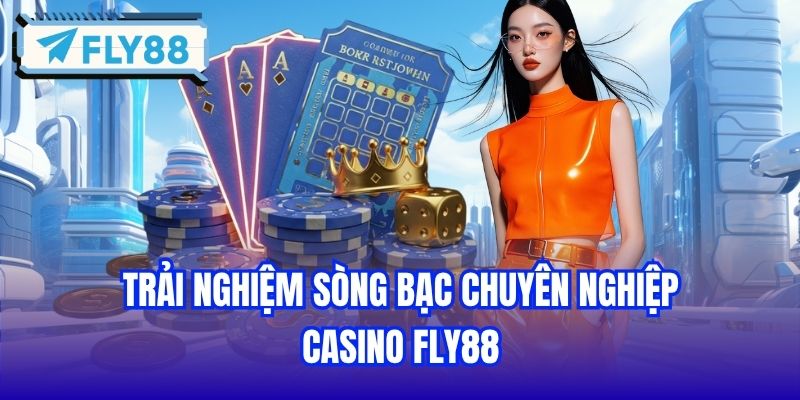 Trải nghiệm sòng bạc chuyên nghiệp Casino FLY88